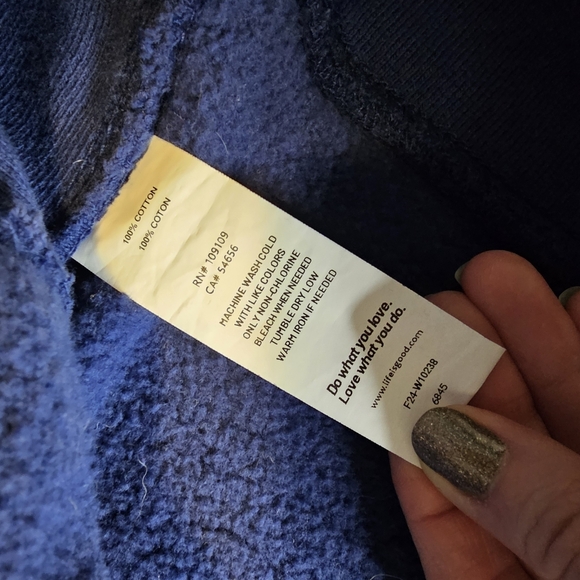 Life Is Good | Mountainside Oval Simply True Fleece Pullover Crewneck Sweatshirt - Picture 9 of 9